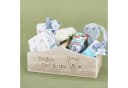 Striefchen Geschenkbox zur Geburt mit Teddy Motiv graviert Bild 4