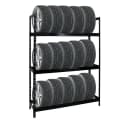 PROREGAL® Schwerlastregal TIGER XL 900kg für 18-21 Reifen Schwarz Bild 2