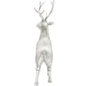 Dekohelden24 Hirschfigur Silber Keramik Bild 4