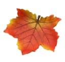 Dekohelden24 Dekoschale Herbstblatt Keramik Set 2-teilig Braun/Rot Bild 1