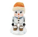 Dekohelden24 Dekofigur Schneekinder 3er Set Kunstharz Weiß Bild 5