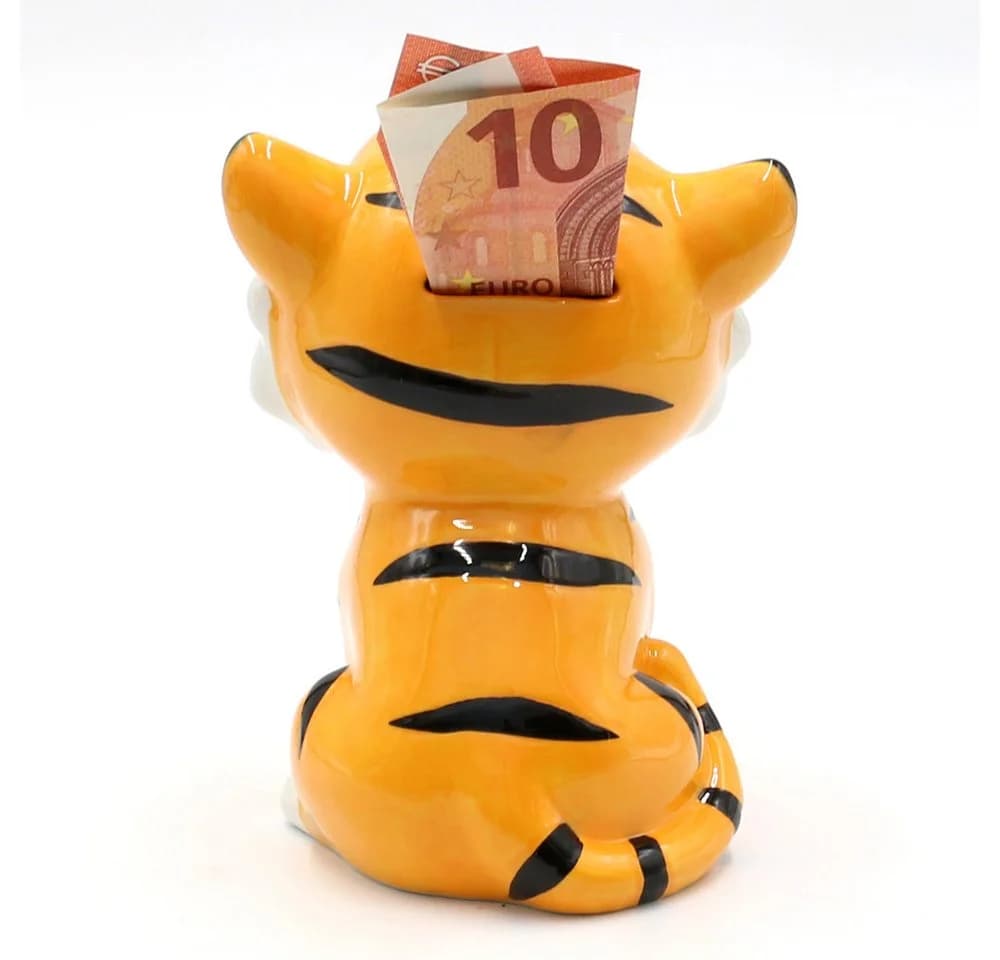 Dekohelden24 Spardose Kinderspardose Keramik Tiger 1-tlg. - Bild 5