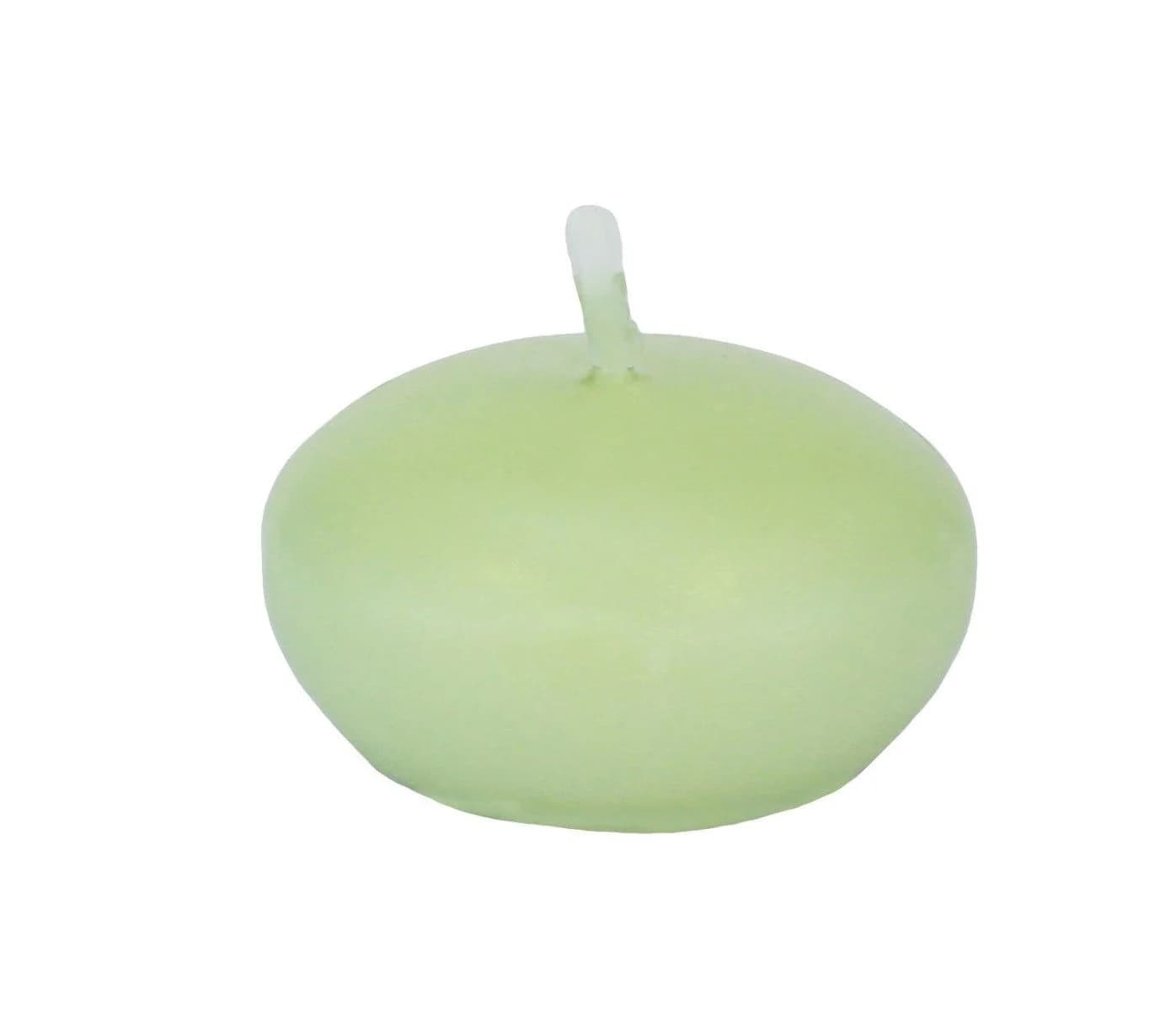 INNA-Glas Schwimmkerzen 24er Set Pastellgrün Ø4,5cm