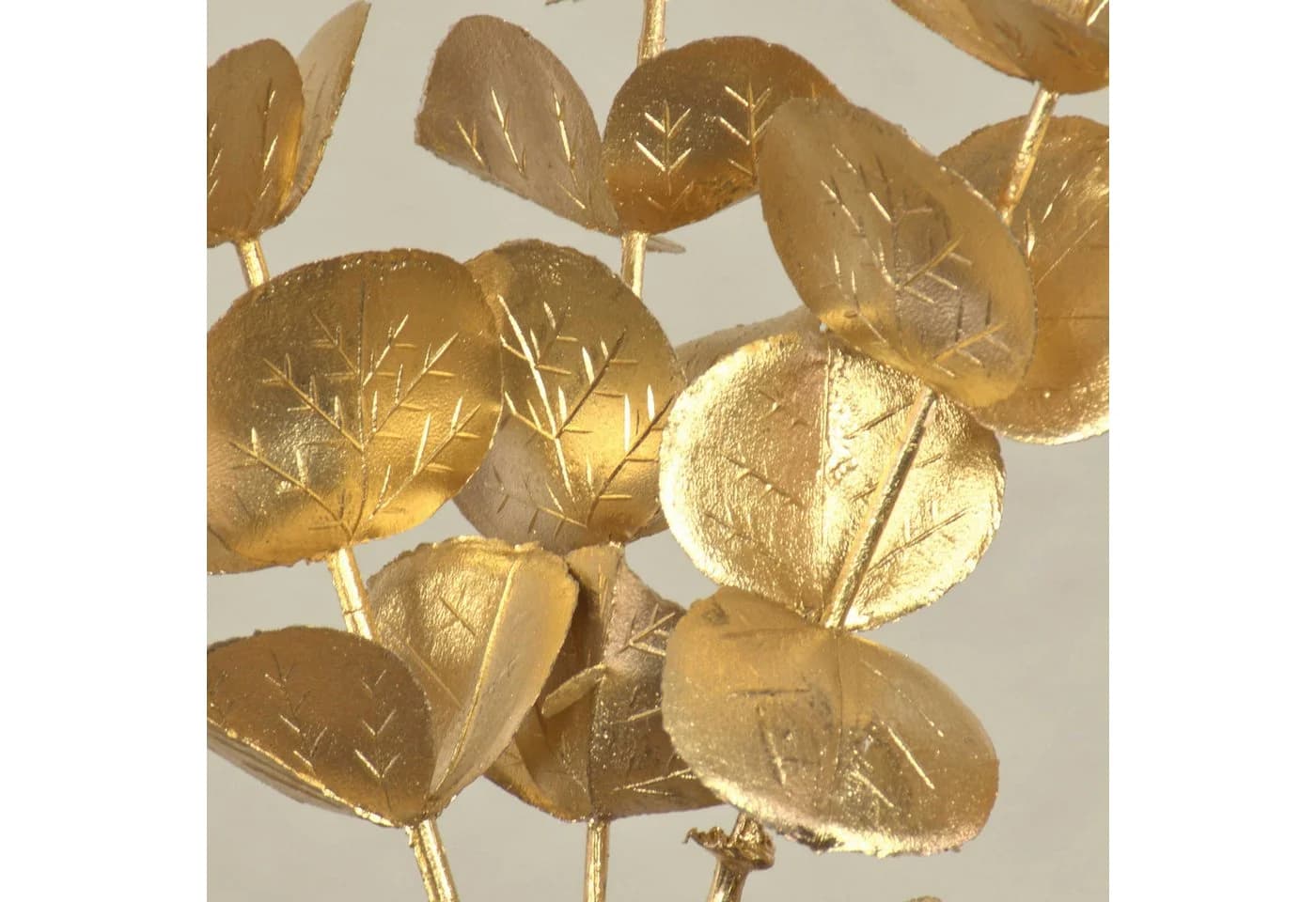 artplants Kunstzweig Eukalyptus Gold 85cm - Bild 4