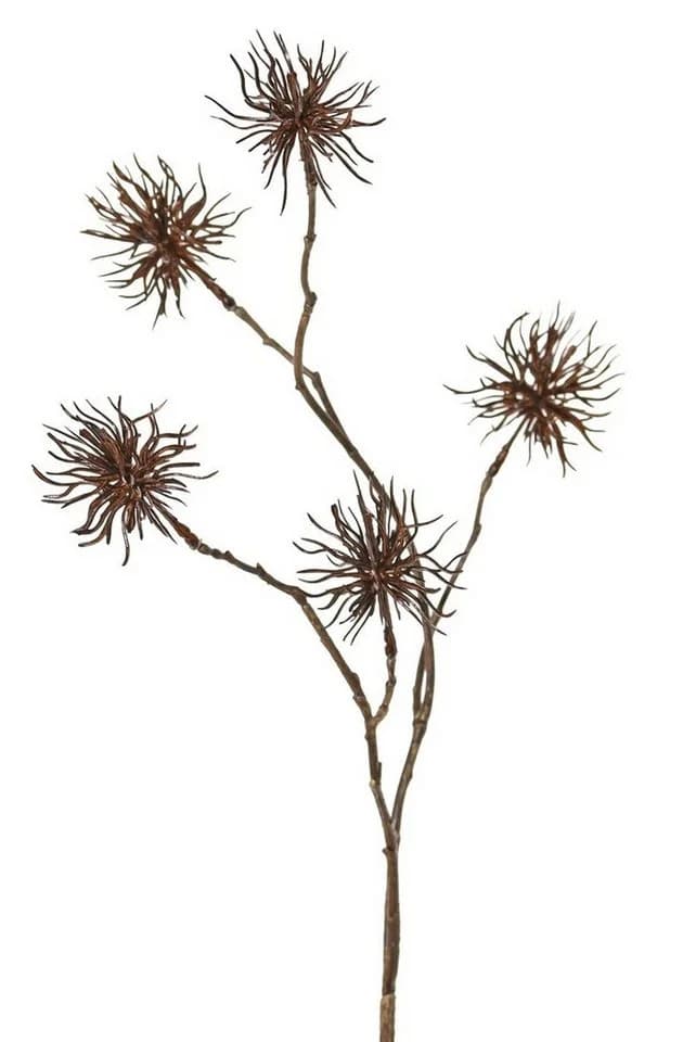 artplants Kunstzweig Zaubernuss NUMBAT mit Blüten braun 70cm