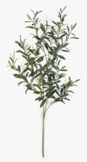 artplants Kunstzweig Olive LORRIS Grün 110cm Bild 2