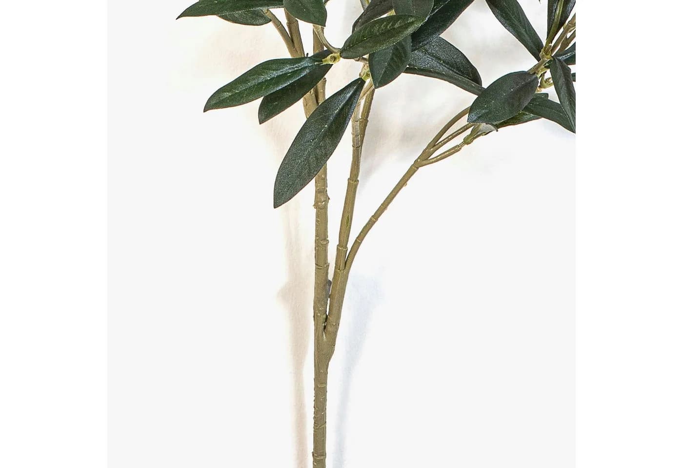 artplants Kunstzweig Olive LORRIS Grün 110cm - Bild 4