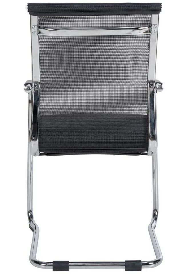 CLP 2er Set Besucherstühle Denny Freischwinger Metallgestell Armlehnen - Bild 5