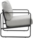 CLP Lounger Manea Relaxsessel mit Metallgestell Kunstleder oder Stoff Bild 5