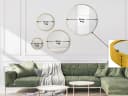 CLP Wandspiegel Elsie Rund Gold-Glanz Modern Bild 1