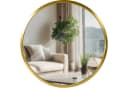 CLP Wandspiegel Elsie Rund Gold-Glanz Modern Bild 2
