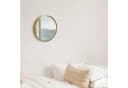 CLP Wandspiegel Elsie Rund Gold-Glanz Modern Bild 3
