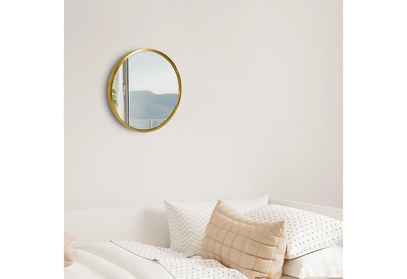 CLP Wandspiegel Elsie Rund Gold-Glanz Modern - Bild 3