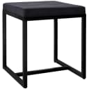 CLP Sitzhocker Barci I Moderner Polsterhocker mit Eisengestell Bild 1