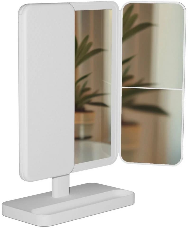 CLP Schminkspiegel Otley LED Vergrößerung 1X/2X/3X USB-C-Kabel - Bild 5