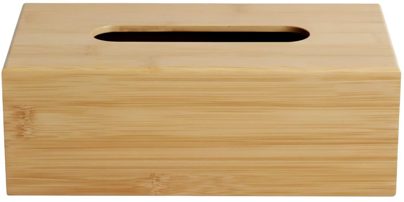 CLP Aufbewahrungsbox Kalmia Bambus Kosmetik Taschentücher - Bild 4