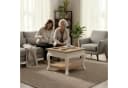 CLP Couchtisch Thordis massiv Mindiholz Shabby Chic weiß Bild 3