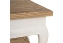 CLP Couchtisch Thordis massiv Mindiholz Shabby Chic weiß Bild 5