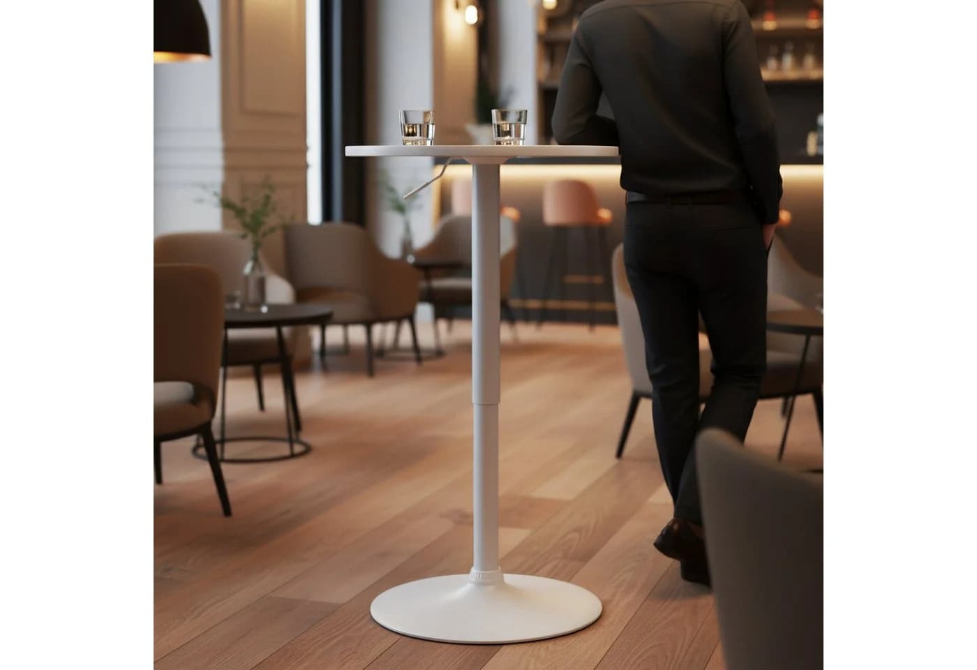 CLP Stehtisch Xanten höhenverstellbar rund - Bild 4