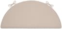 CLP Dekokissen Rosie Halbrund Bankauflage Beige Bild 4