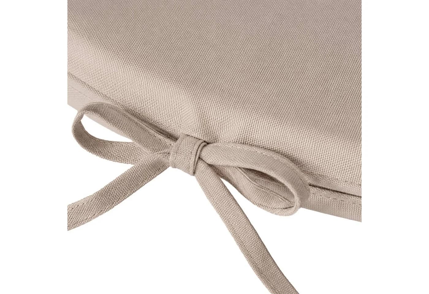 CLP Dekokissen Rosie Halbrund Bankauflage Beige - Bild 5