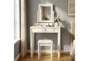 CLP Schminktisch Set Velia mit Hocker und Spiegel Bild 3