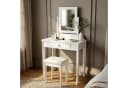 CLP Schminktisch Set Velia mit Hocker und Spiegel Bild 5