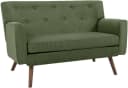 CLP Sofa Kioni Cordbezug 2-Sitzer Kautschukholz Bild 2