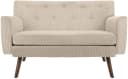 CLP Sofa Kioni Cordbezug 2-Sitzer Kautschukholz Bild 5