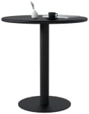 CLP Esstisch Jarla rund 70 cm schwarz modern Bild 2
