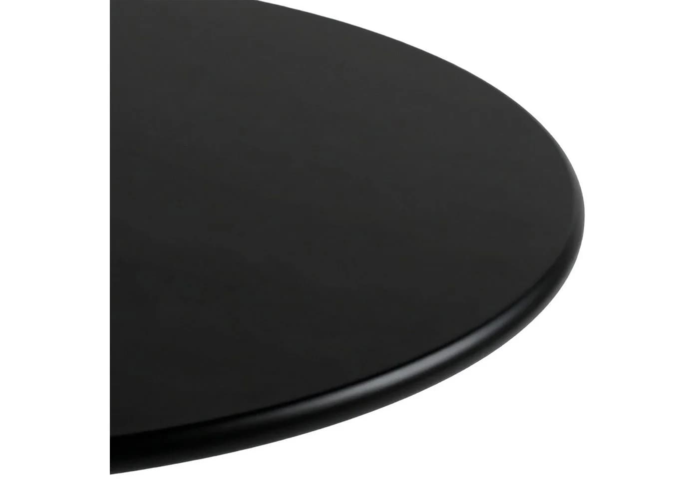 CLP Esstisch Jarla rund 70 cm schwarz modern - Bild 4