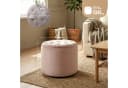CLP Sitzhocker Pantin Rosa mit Stauraum und Samtbezug Bild 1
