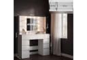 CLP Schminktisch Pretty mit LED Hollywoodspiegel und USB-Anschluss Bild 1