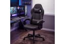CLP Gaming Chair Racing Collins Kunstleder Schwarz Massagefunktion Bild 3