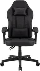 CLP Gaming Chair Racing Collins Kunstleder Schwarz Massagefunktion Bild 4