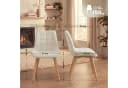 CLP Esszimmerstuhl Brook Cord Beige Skandinavisches Design Bild 1