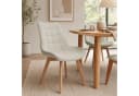 CLP Esszimmerstuhl Brook Cord Beige Skandinavisches Design Bild 3