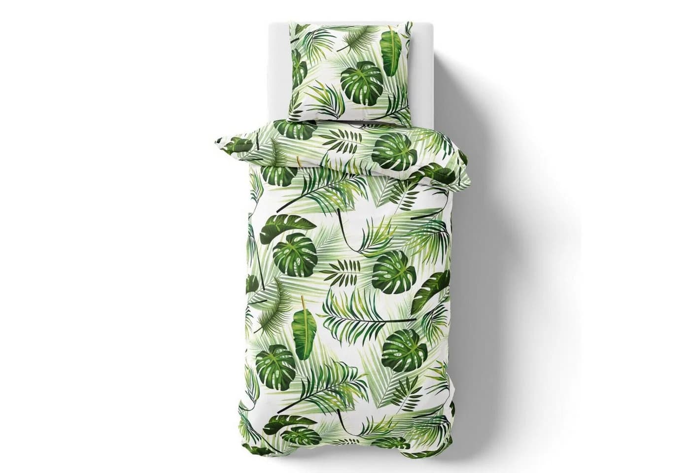 Visaggio Bettwäsche Tropical Grün Mikrofaser 2-teilig - Bild 2