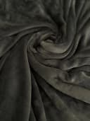 Visaggio Spannbettlaken Winter Teddy Plüsch Cashmere Touch Grau Bild 3