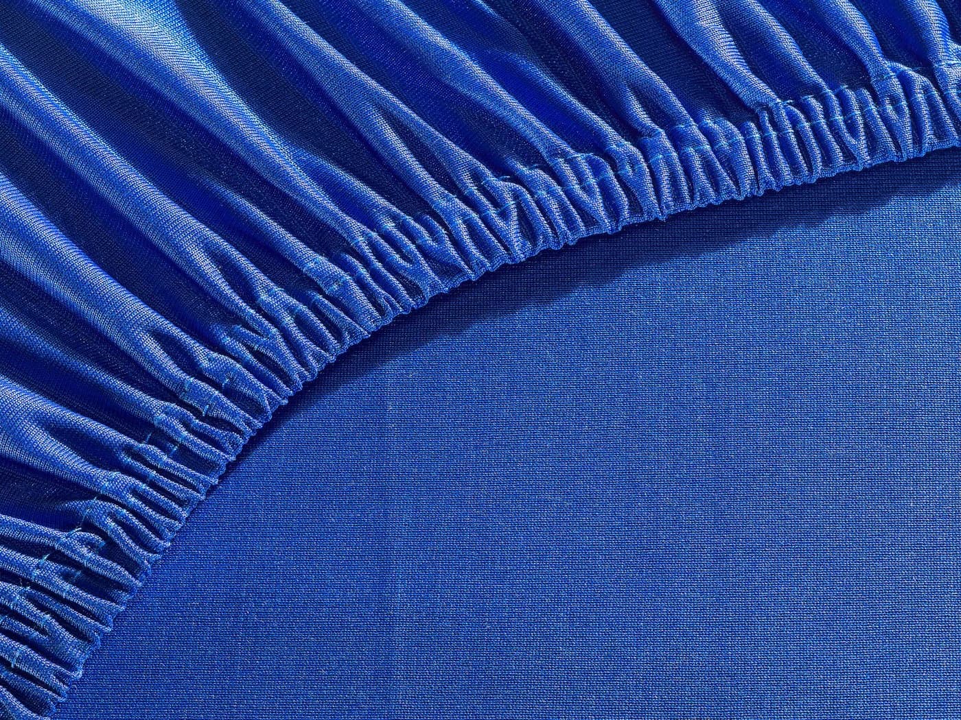 Visaggio Spannbettlaken Mikrofaser Rundumgummizug Blau - Bild 4