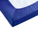 Visaggio Spannbettlaken Mikrofaser Rundumgummizug Blau Bild 5