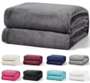 Visaggio Kuscheldecke Grau Polyester Flauschig Bild 2