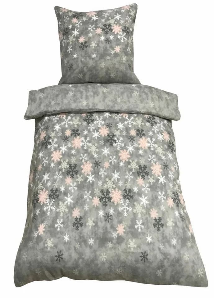 Visaggio Winter Fleece Bettwäsche 2-teilig Thermofleece kuschelig weich - Bild 2