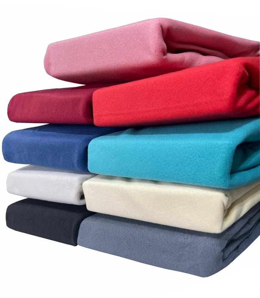 Visaggio Spannbettlaken Winter Mikrofaser-Fleece Grau - Bild 2