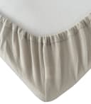 Visaggio Spannbettlaken Winter Mikrofaser-Fleece Grau Bild 1