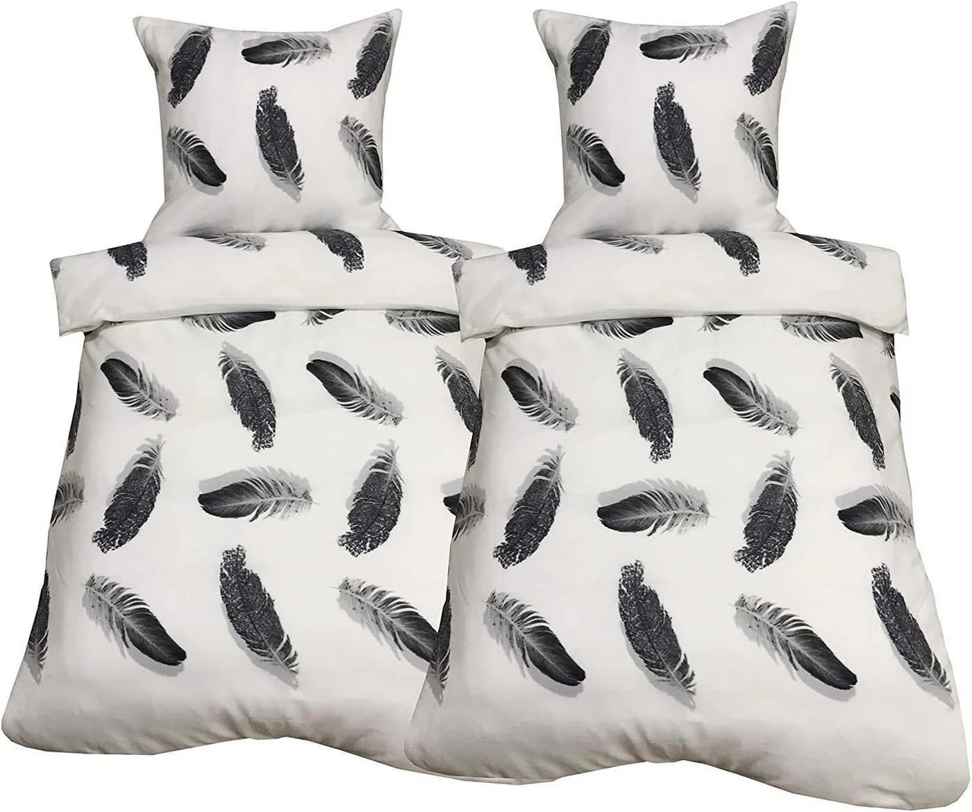 Visaggio Winter Fleece Bettwäsche Thermofleece Kuschelig Weich Sterne - Bild 2