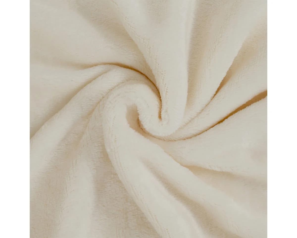 Visaggio Spannbettlaken Cashmere Touch Winter Beige Teddyplüsch - Bild 5