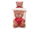 Visaggio Winter Fleece Bettwäsche Teddy Bär Partnerbettwäsche Bild 1