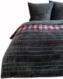 Visaggio Winter Teddy Plüsch Bettwäsche Flauschig Warm Fleece 2-Teilig Cashmere Touch Gestreift Bild 2