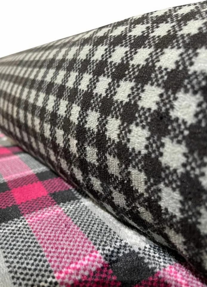 Visaggio Winter Teddy Plüsch Bettwäsche Flauschig Warm Fleece 2-Teilig Cashmere Touch Gestreift - Bild 5